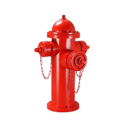 Cutdred 置物・オブジェ アメリカンレトロ 消火栓 置物 オブジェ 雑貨 模型 ホームデザイン バーディスプレイ アメリカン雑貨 ブリキ アイアン ヴィンテージ (L)